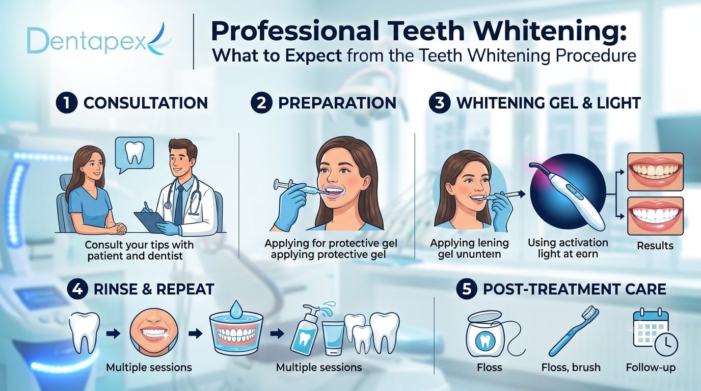 professional teeth whitening